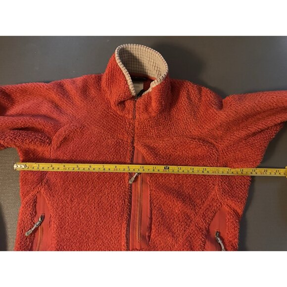 Patagonia Women’s R2 Fleece Jacket orange/red (small) #25145 - Picture 2 of 6